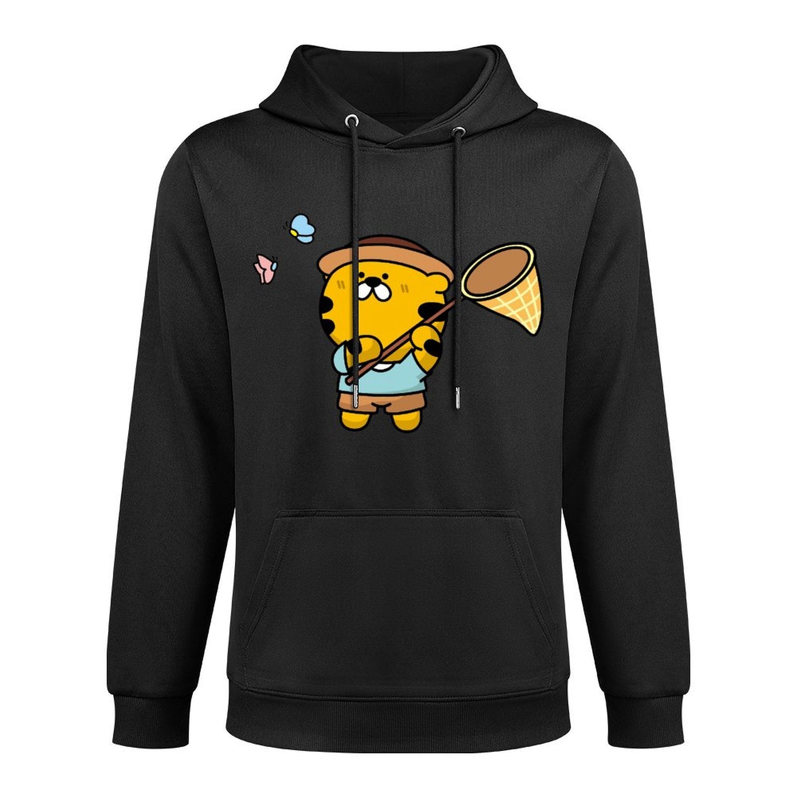 ClassicSeries Solid Front Graphic Hoodies